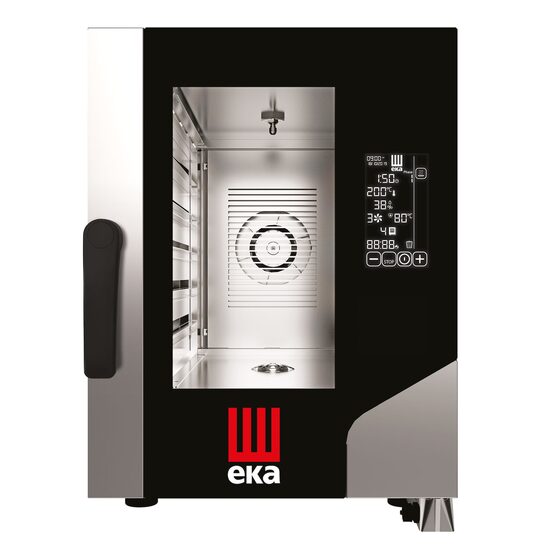 Cuptor convectie 6 tavi GN 1/1, otel inoxidabil, alimentare 380V, dimensiune500x930x700(h)mm