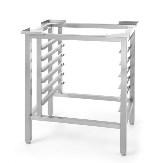 Suport podea pentru cuptor H90/ H90S, Hendi, Inox, dimensiune 595x425x(H)700mm
