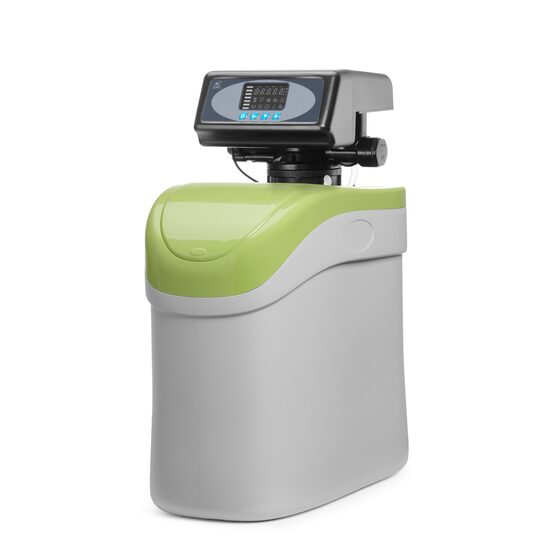 Sistem automat de dedurizare a apei prin ionizare, debit apa 5 l/min, cu panou control digital, Hendi, rezervor regenerare 7,7 kg, 206x380x(H)480 mm