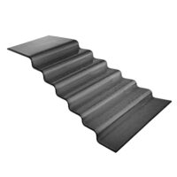 Scară bufet cu 7 trepte Vetro, Fine Dine, Negru