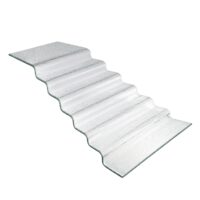  Scară bufet cu 7 trepte, Fine Dine, Vento Transparentă 200mm