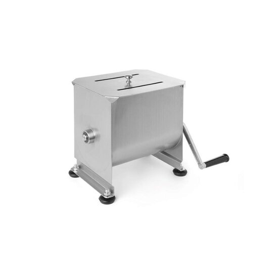 Aparat manual Hendi pentru mixare/amestecare carne pentru carnati, capacitate 18 L, 7kg, inox AISI 304, 580x250x(H)415mm