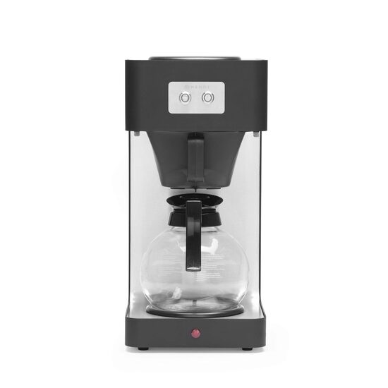 Aparat cafea Hendi Profi Line vas sticla capacitate 1.8 litri, 2 zone de incalzire, indicator luminos, 2020 W, 204x380x(H)425 mm