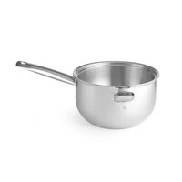 Tigaie Bain-Marie Hendi, 1litru, Inox, cu pereti dubli si rezervor pentru apa, 330x165x(h)95mm