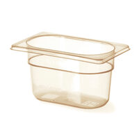 Tava Gastronorm Hendi, GN 1/6 rezistenta la temperaturi ridicate de la -40 C pana la 150 C 0.6 litri, inaltime 65 mm, BPA-free