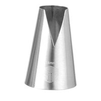 Varf decorare pentru cofetarie/patiserie, Hendi, in forma de V, Inox, 14mm