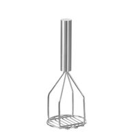 Zdrobitor manual cartofi / legume pentru piure / supe crema, Hendi, Hendi, Inox 118x(H)456 mm