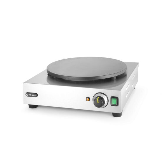 Aparat profesional pentru clatite, Hendi Smart, electric, 3000 W, diametru 40 cm, termostat reglabil +50 pana + 250 C 470x509x(h)161 mm