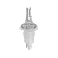 Set 4 picuratoare free flow transparent, Hendi, plastic EVA