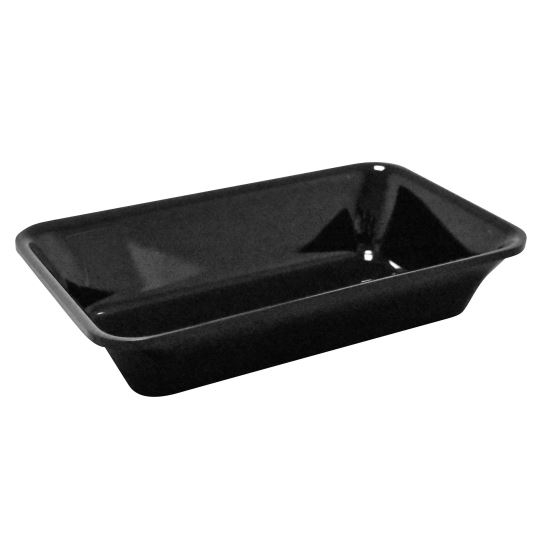 Tava pentru carne si alimente, melamina neagra, Hendi ,GN 1/4, rezistenta la temp -20/+70 gr C