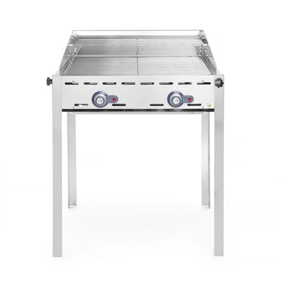 Grill Green Fire din inox, 2x 1/1