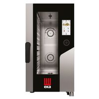 Cuptor electric cu convectie-abur Millennial Touch Screen Gastro Compact 10 x GN 1/1, control electronic, Tecnoeka, 400V/15400W, 500x930x(H)970mm